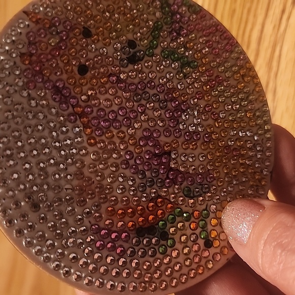 Horse Design Beaded Coasters Set - Picture 9 of 10